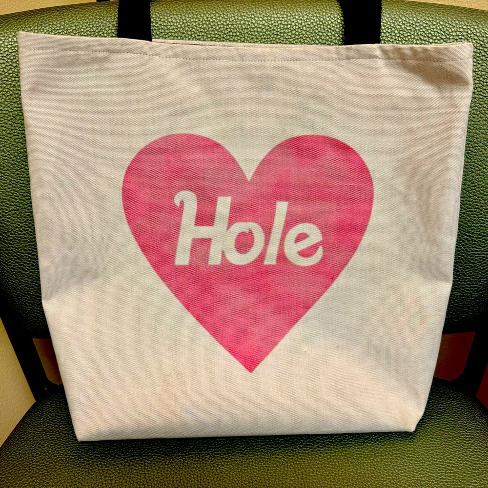 Hole tote bag (Courtney Love)